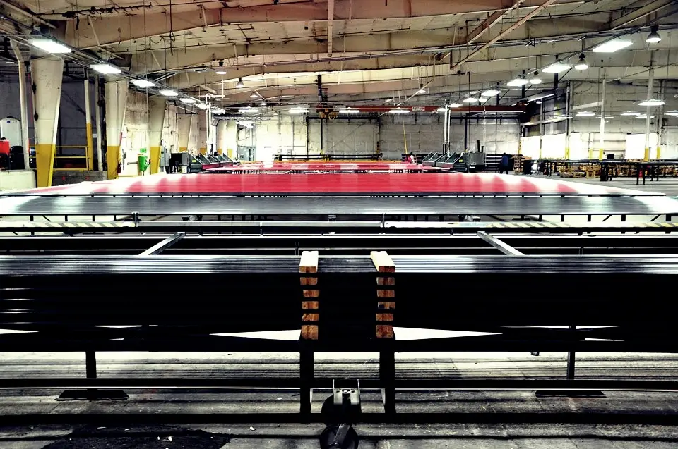 Conveyor Belt at Manufacturing Plant