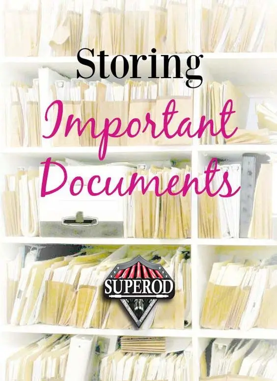 Superod® Will store your Install Reports