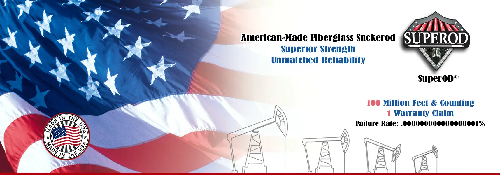 Superod® Fiberglass Suckerods - Big Spring, Texas - From the Inventor of Fiberglass Suckerods, Russ Rutledge.