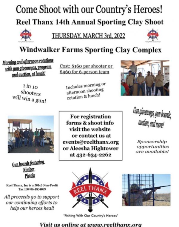Windwalker Farms Sporting Clay Shoot March 3, 2022